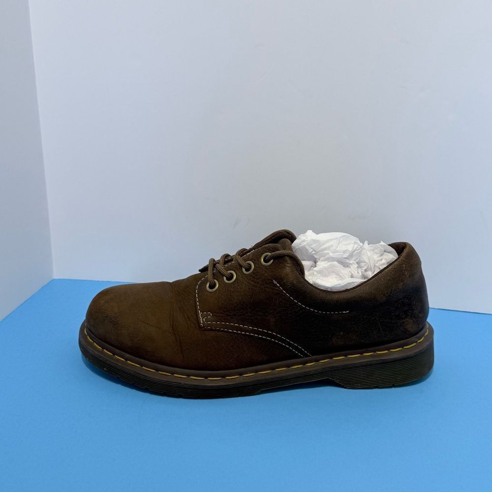 Dr. Martens AWO04 11290 Men's brown Leather Casual Work Shoes lace up S US 11 M - Picture 5 of 17